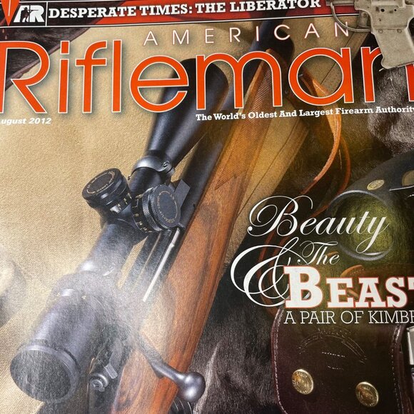 American Rifleman NRA Magazine August 2012 u Vol 160 No 8 National Rifle Associ - Picture 2 of 10